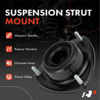 2X Front Suspension Strut Mount for Chevrolet Sprint Geo Metro (1985–1997)