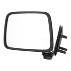 Manual Mirror for Nissan D21 (1986–1994) Left Black Base Chrome
