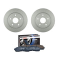 Front Brake Kit Vented 335mm Disc Rotors Ceramic Pads for Dodge Ram 1500 (2002–2023)