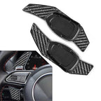 Steering Wheel Shift Paddle Extensions for Audi S3 S5 S6 RS3 RS4 RS6 RS7 (2013–2020)
