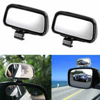 Adjustable Rectangle Spot Mirror Kit for Car (2017–2023)