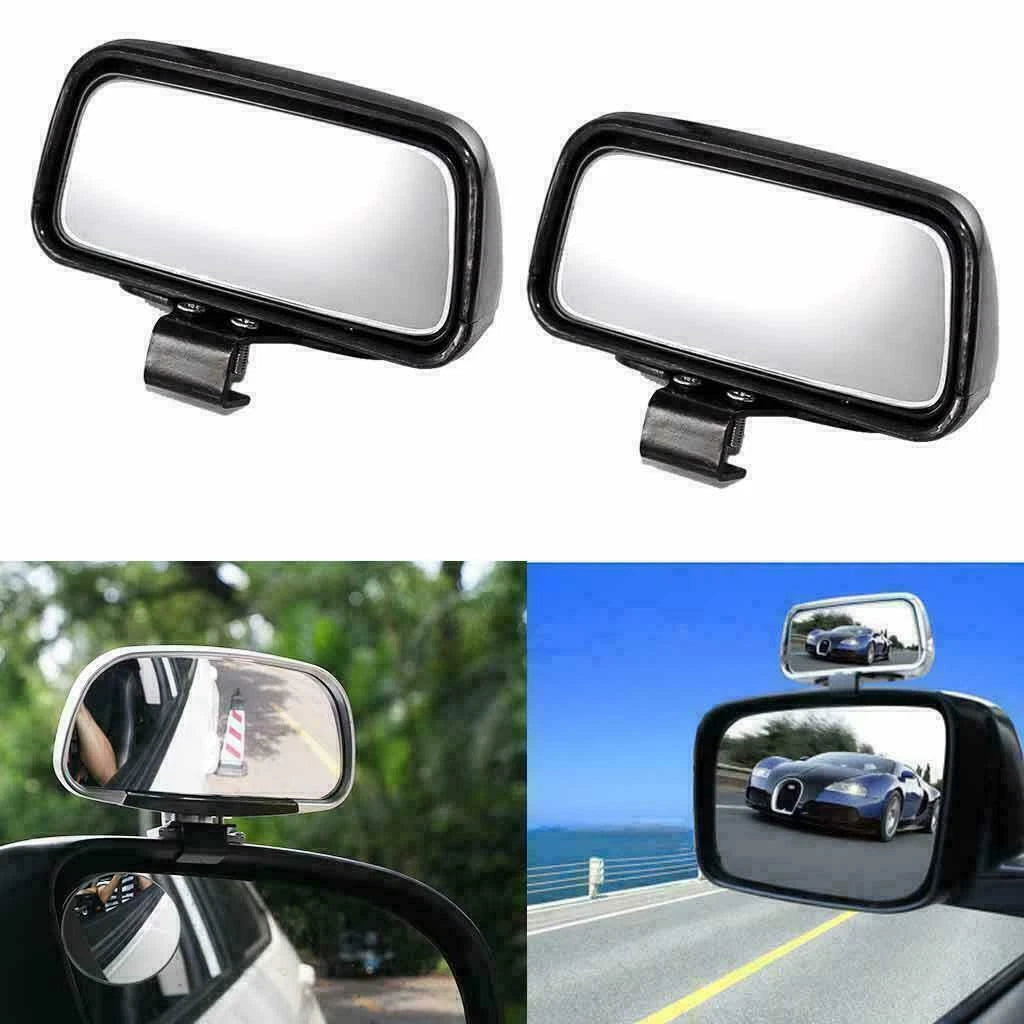 Adjustable Rectangle Spot Mirror Kit for Car (2017–2023)