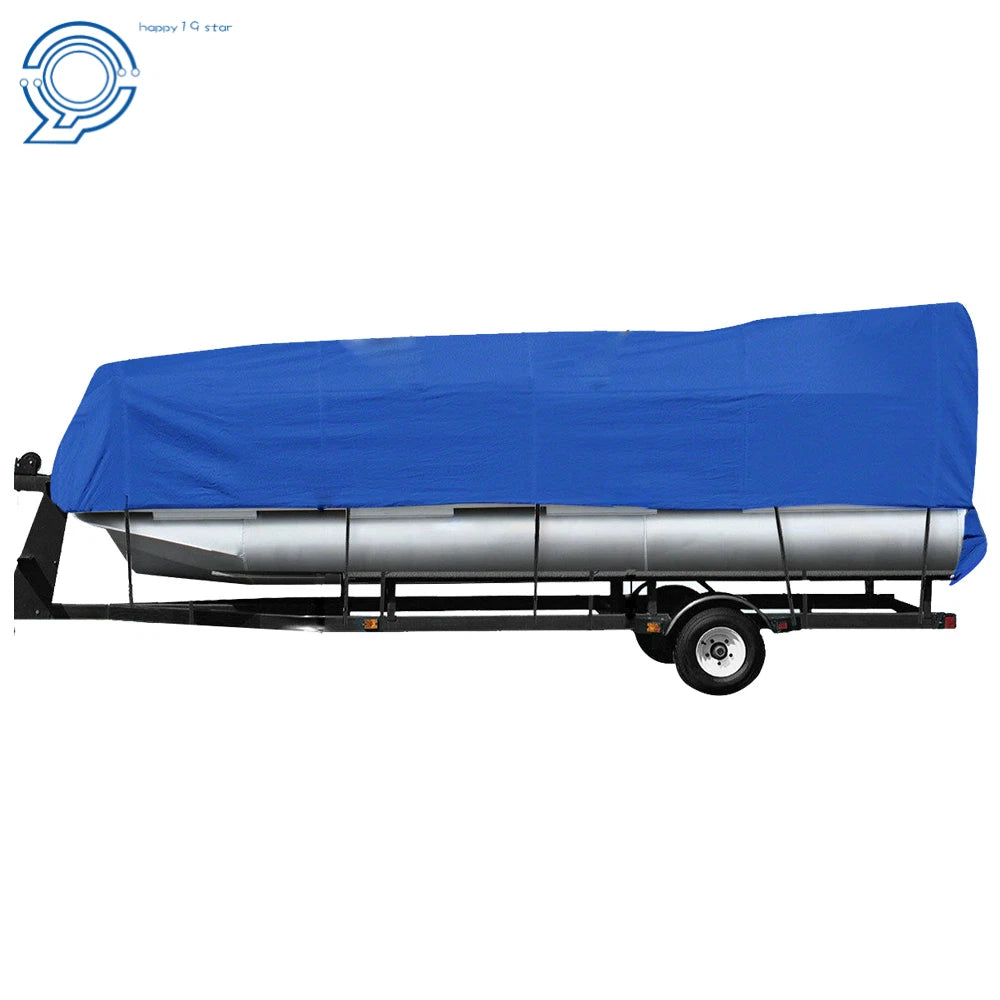 Pontoon Boat Cover for 17-20FT & 21-24FT (2017–2020) UV Dust Resistant Waterproof