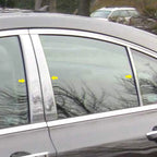 Luxury Chrome Pillar Post Trim Set for Acura TL (2009–2014)