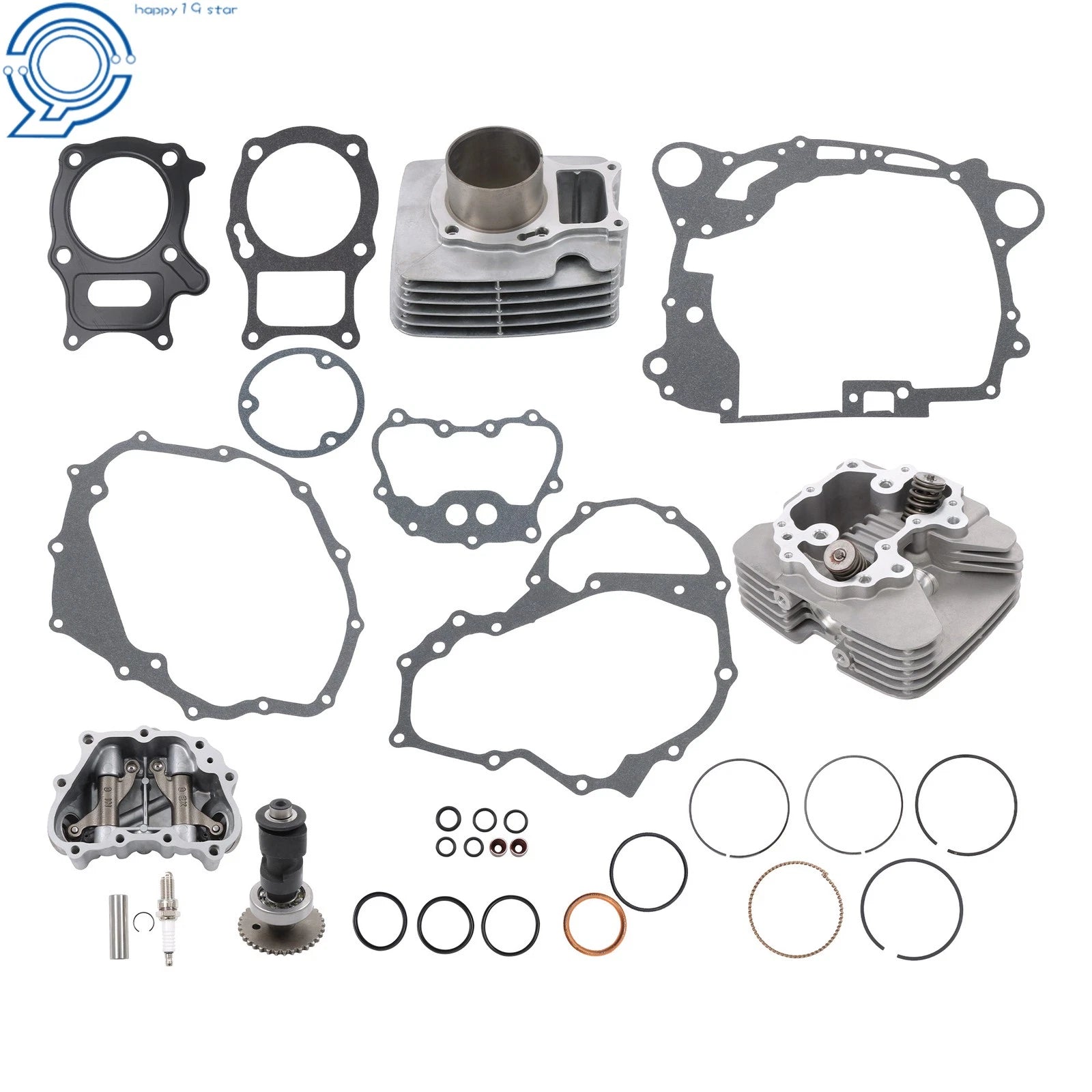 Engine Cylinder Head Cover for Honda TRX250EX SporTrax 250 (2002–2023)