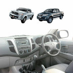 Grey LH Left Air Vent Grille for Toyota Hilux MK6 MK7 (2005-2014)