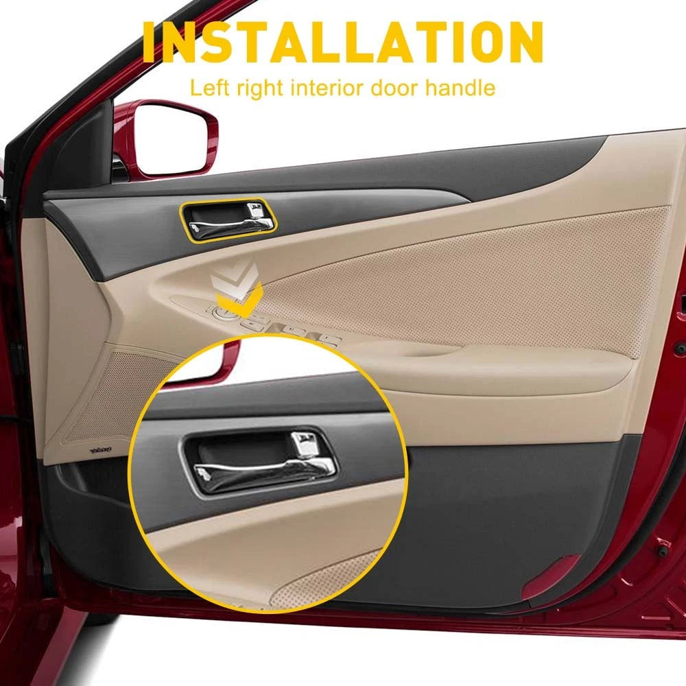 Chrome Door Handles for Hyundai Sonata (2011â2015)