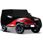 Waterproof Rain Cover for Jeep Wrangler JK CJ YJ TJ JL 2 Door (2007–2025)