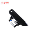 Black Front Left Exterior Door Handle for Honda Jazz (2009-2013)