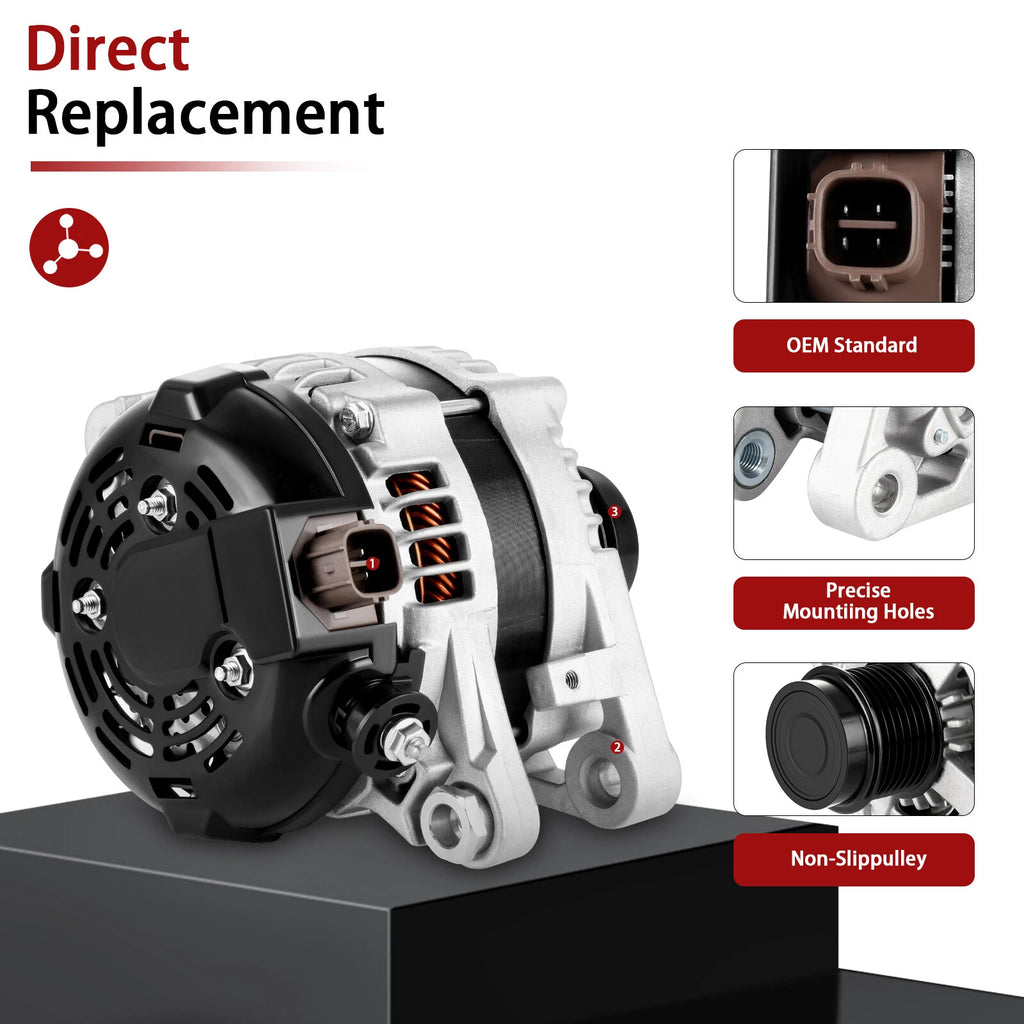 High Output Alternator for Highlander, Avalon, RX350 (2005-2013)