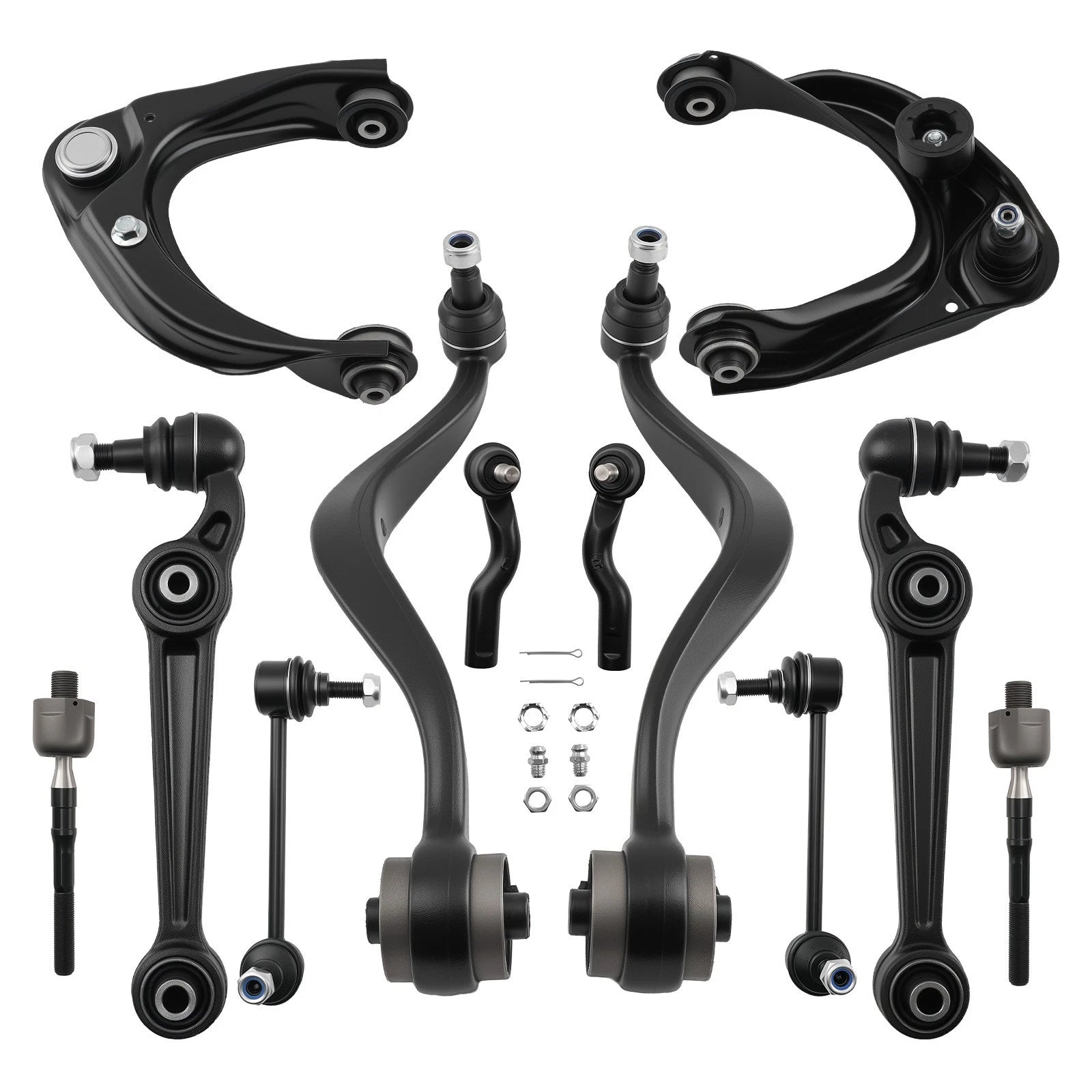 12pcs Suspension Control Arms Kit for Ford Fusion MKZ (2006–2007)