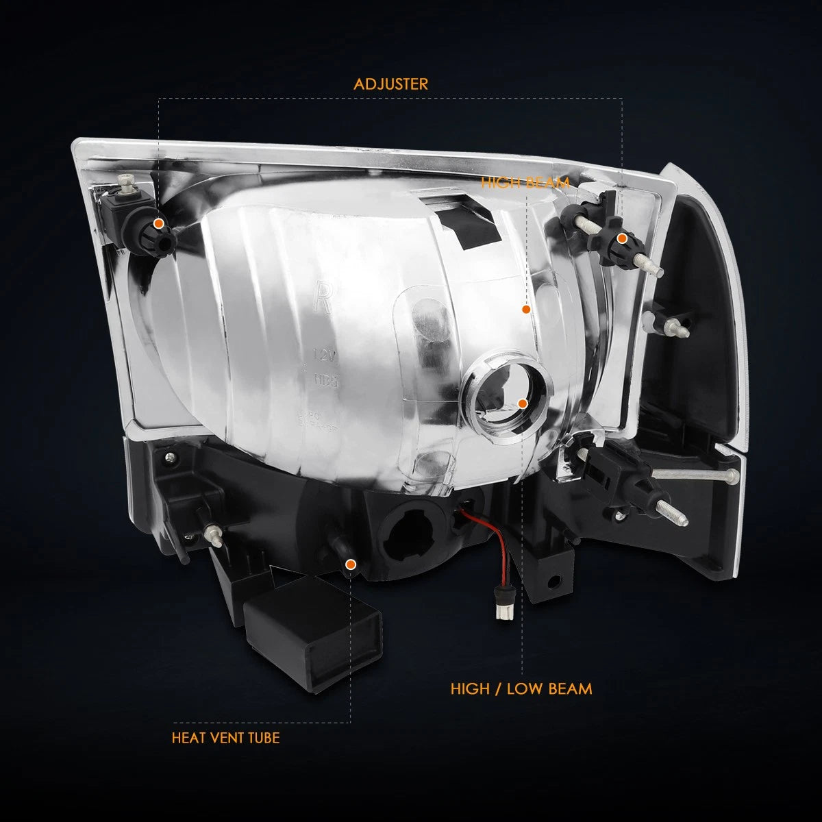 Left Side Headlight Mount Bracket for Chevy Silverado 1500 (2019–2022)