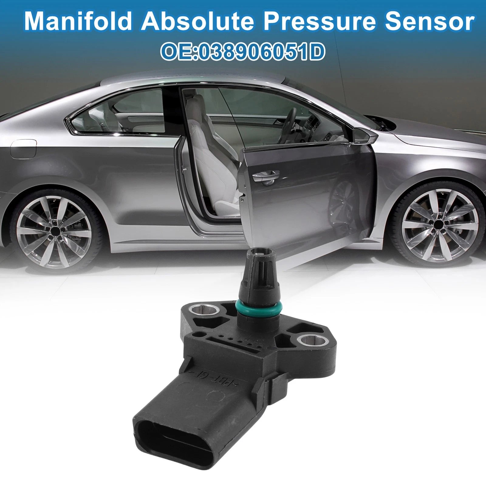 Manifold Absolute Pressure Sensor 038906051D for Volkswagen Tiguan (2009–2014)