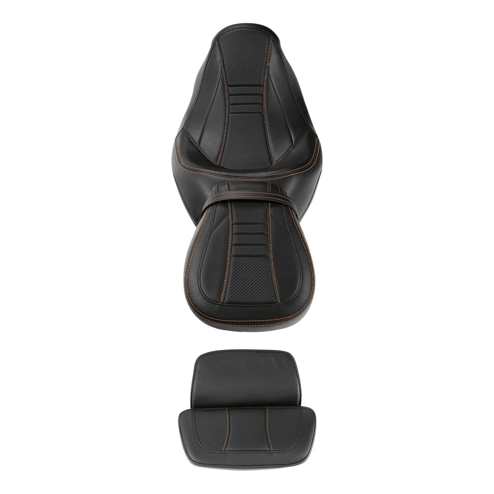 Rider & Passenger Backrest Pad for Harley CVO Road Glide (2014-2023)