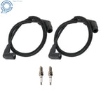Spark Plug & Wire Cap for Can-Am Maverick 1000 (2014–2015) 420665330 420664300