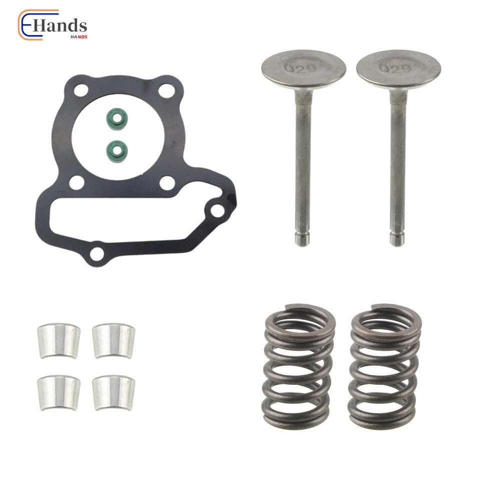 Cylinder Head Intake Exhaust Valve Kit for Yamaha YFM125 (2004–2013)