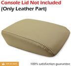 Center Console Armrest Cover for Acura TL (2004–2008) Beige PVC Leather