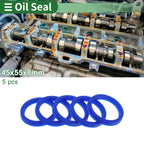 Set of 5 Oil Seal Rotary Shaft Seal 45x55x8mm for Various Models