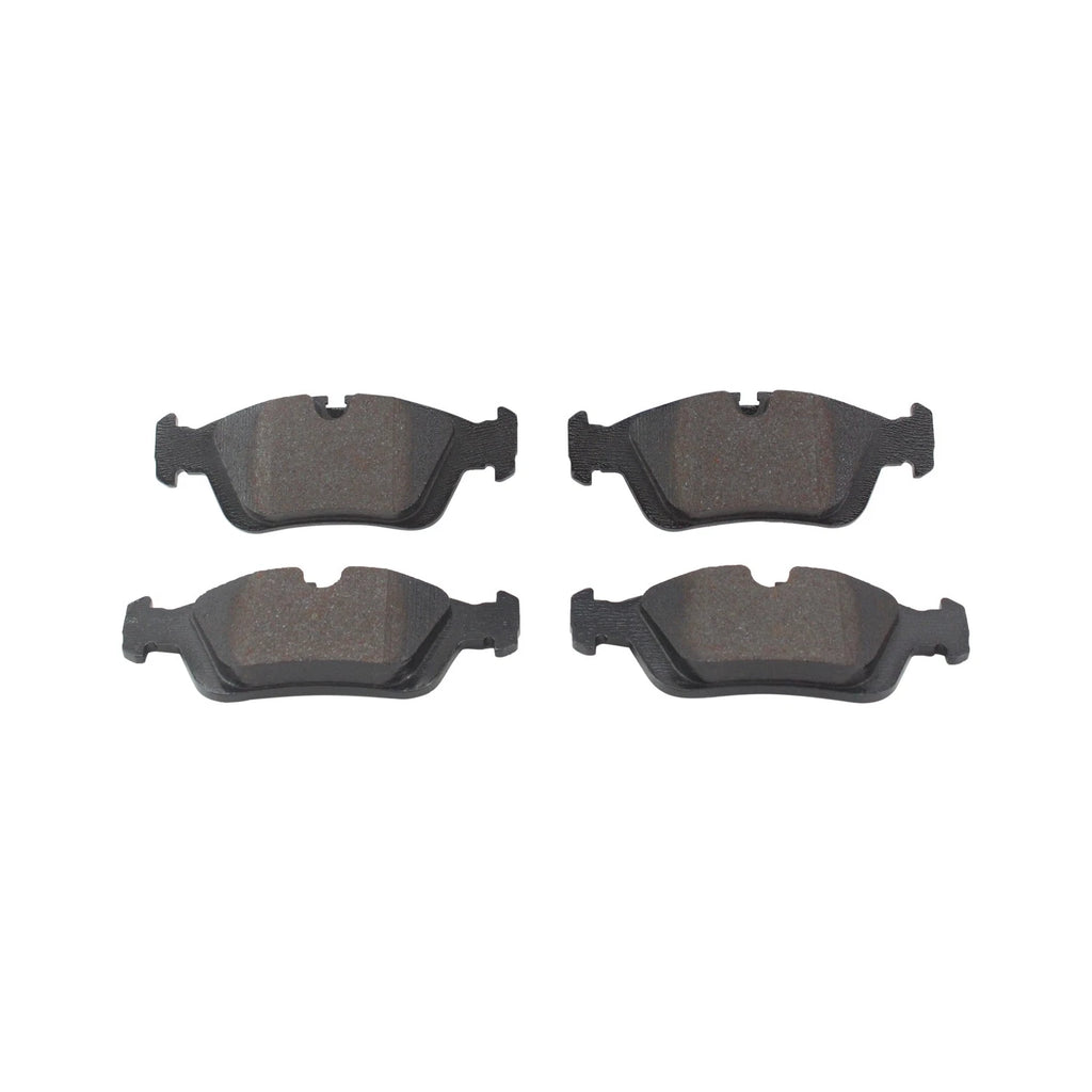 Set of 4 Hella Low-Metallic Front Brake Pads for BMW 318i 318is 318ti 323is 325is (1992–1999)