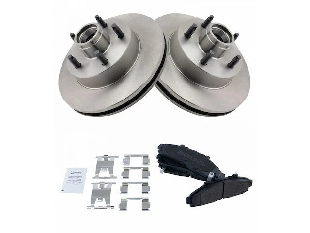 Front Brake Pad and Rotor Kit for Mazda B2500 (2001) TS234ZQ