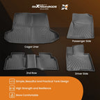 Set of 3D Floor Mats & Cargo Liner for Hyundai Tucson (2022–2025) Black