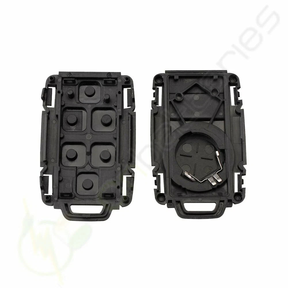 2X Remote Key Fob Uncut Shell Case for Chevrolet Silverado GMC Sierra (2014–2019)