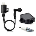 2 x Ignition Coil Spark Plug CDI for Kawasaki Bayou 250/220 (1999–2004)