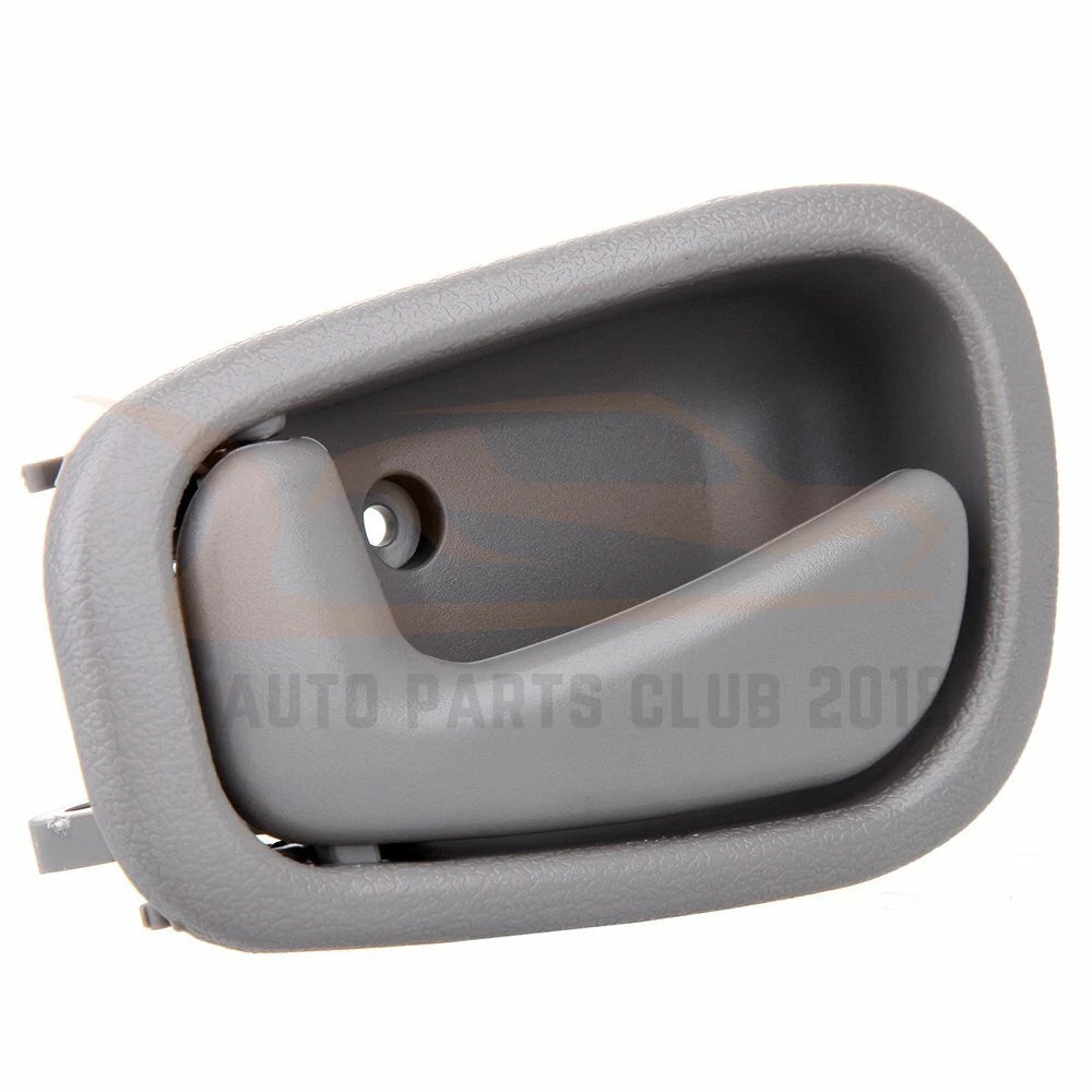 Inner Door Handle for Toyota Corolla Prizm (1998-2002) Gray Driver Left