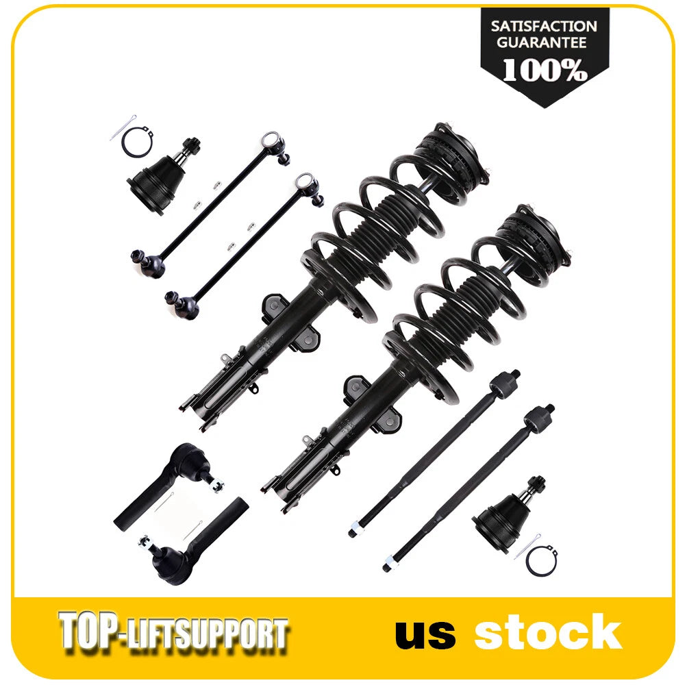 Complete Strut and Sway Bar Tie Rod Kit for Chrysler Town & Country (2008–2016)