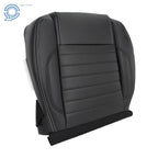Leather Perforated Passenger Bottom Seat Cover for Ford Mustang GT (2010–2014)