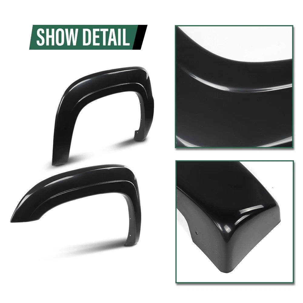 Set of 4 Wheel Fender Flares for Chevrolet Avalanche (2007–2013)