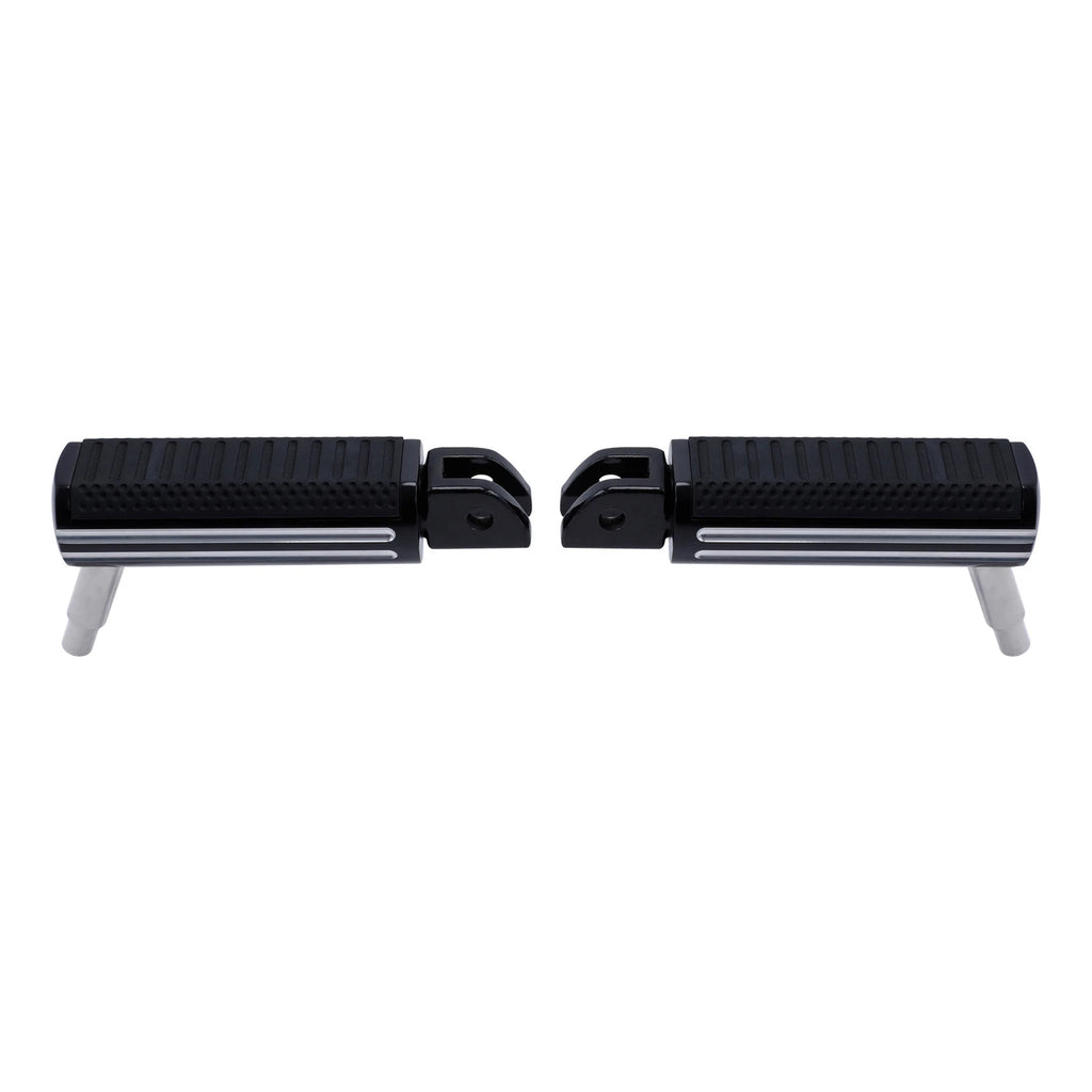 Rider Driver Footpegs for Harley Fat Bob Low Rider (2018–2025)