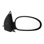 Manual Mirror for Saturn SC2 (1997–2002) Passenger Side, Paintable