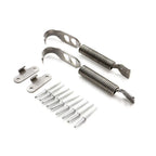 Aluminum Racing Mount Bonnet Hook Pin Lock Latch Fastener for Car