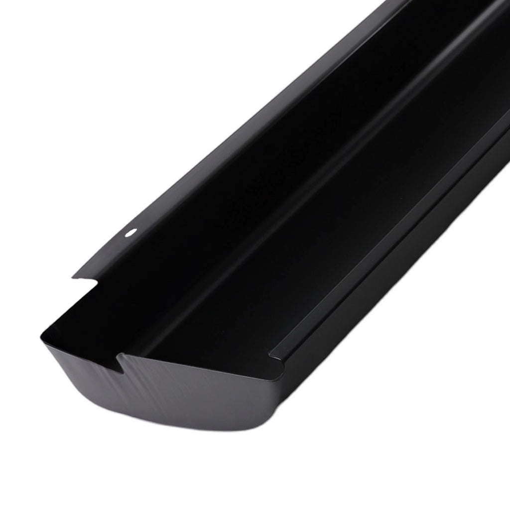 Rear Bumper Roll Pan for Chevrolet C3500/K3500 (1988–1998) Steel Black