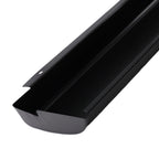 Rear Bumper Roll Pan for Chevrolet C3500/K3500 (1988–1998) Steel Black