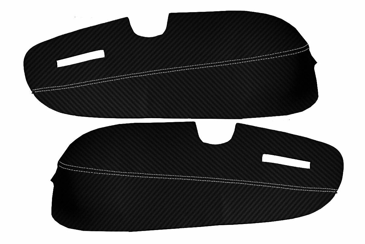 Armrest Door Panel Cover for Jeep Grand Cherokee (2011–2019) Carbon Fiber
