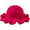 Handmade Fisherman Bucket Hat with Ruffled Brim Design