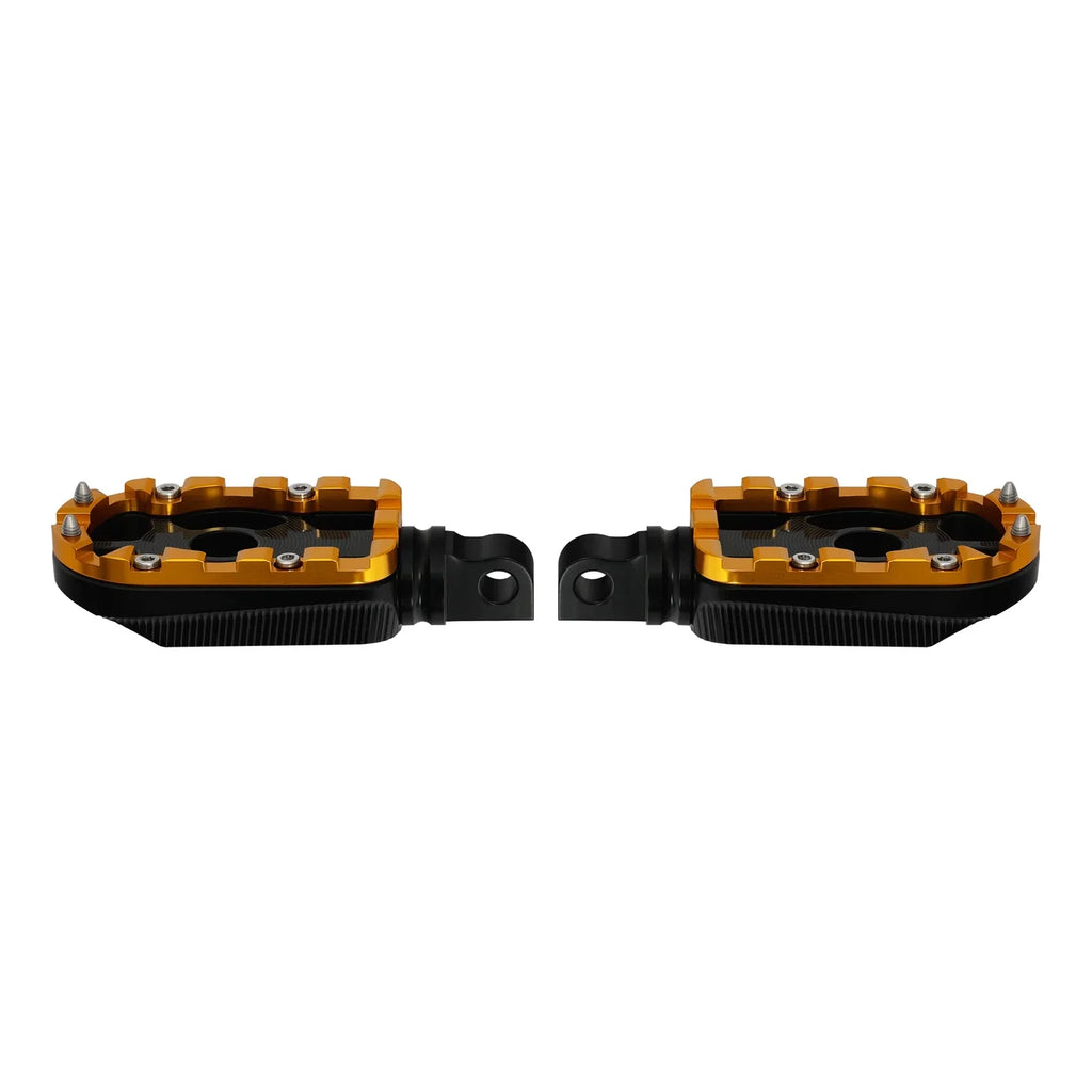 10mm Highway Footpegs for Harley Touring Street Road King Glide