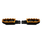 10mm Highway Footpegs for Harley Touring Street Road King Glide
