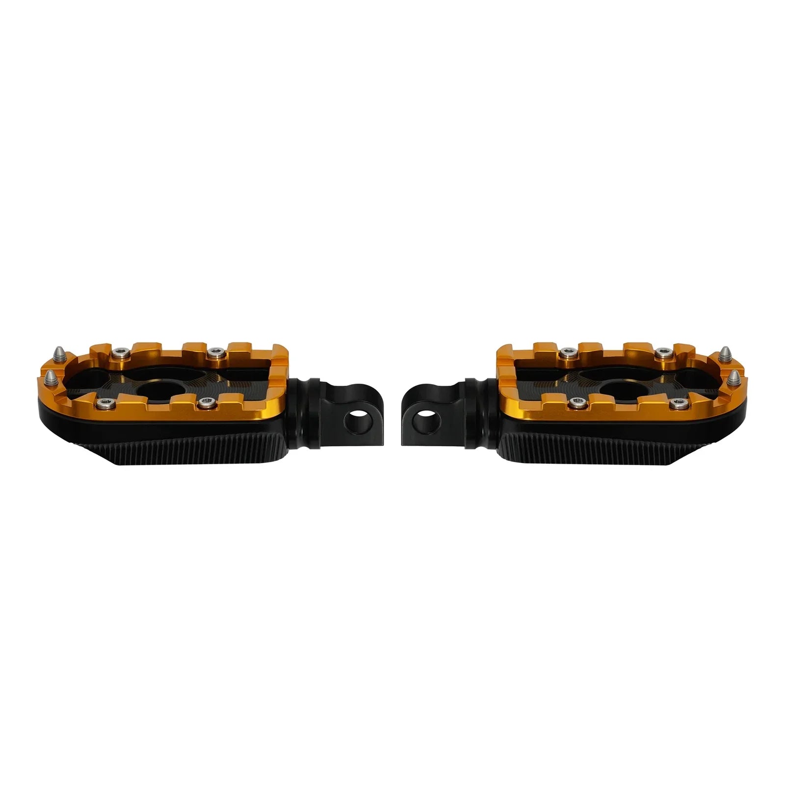 10mm Highway Footpegs for Harley Touring Street Road King Glide