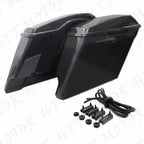Extended 5" Stretched Saddlebag for Harley Touring FLHT FLHTCU (2014–2020)