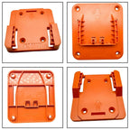 Battery Rack for RIDGID 18V Tools (with Integrated Tool Hanger)