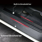 Leather Hatch Trunk Door Sill Guard Pedal Cover Toyota RAV4 (2020–2024)