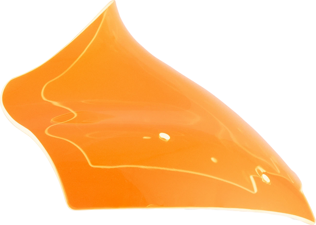 Klock Werks 10" Kolor Flare Windshield for FLTR (KWW-01-0711) - Orange Ice