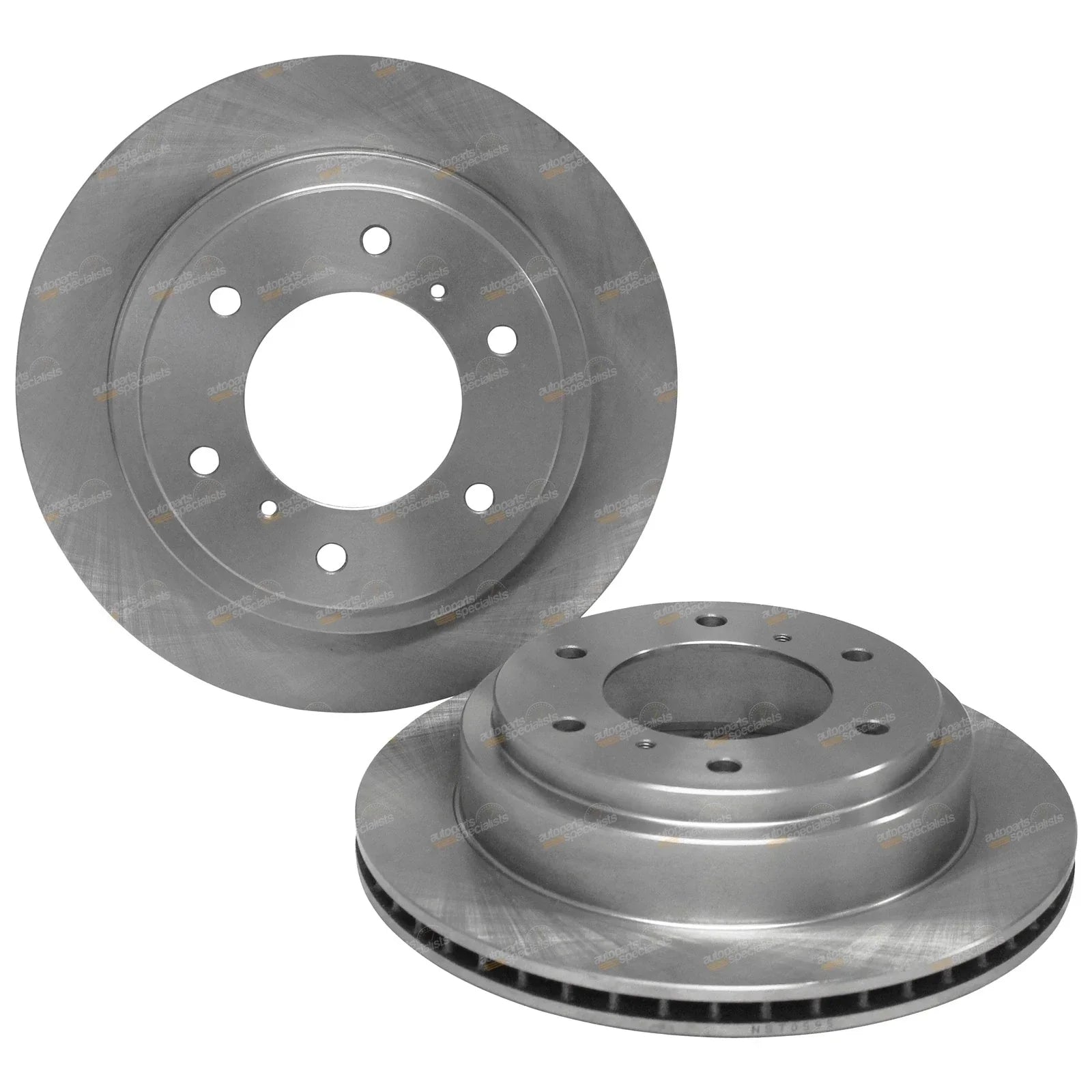 Rear Brake Rotors & GCT Pads for Mitsubishi Pajero NM NP NS (2000-2008)