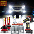 6000K LED Headlight and Fog Light Bulbs for Honda Pilot (2006–2018)