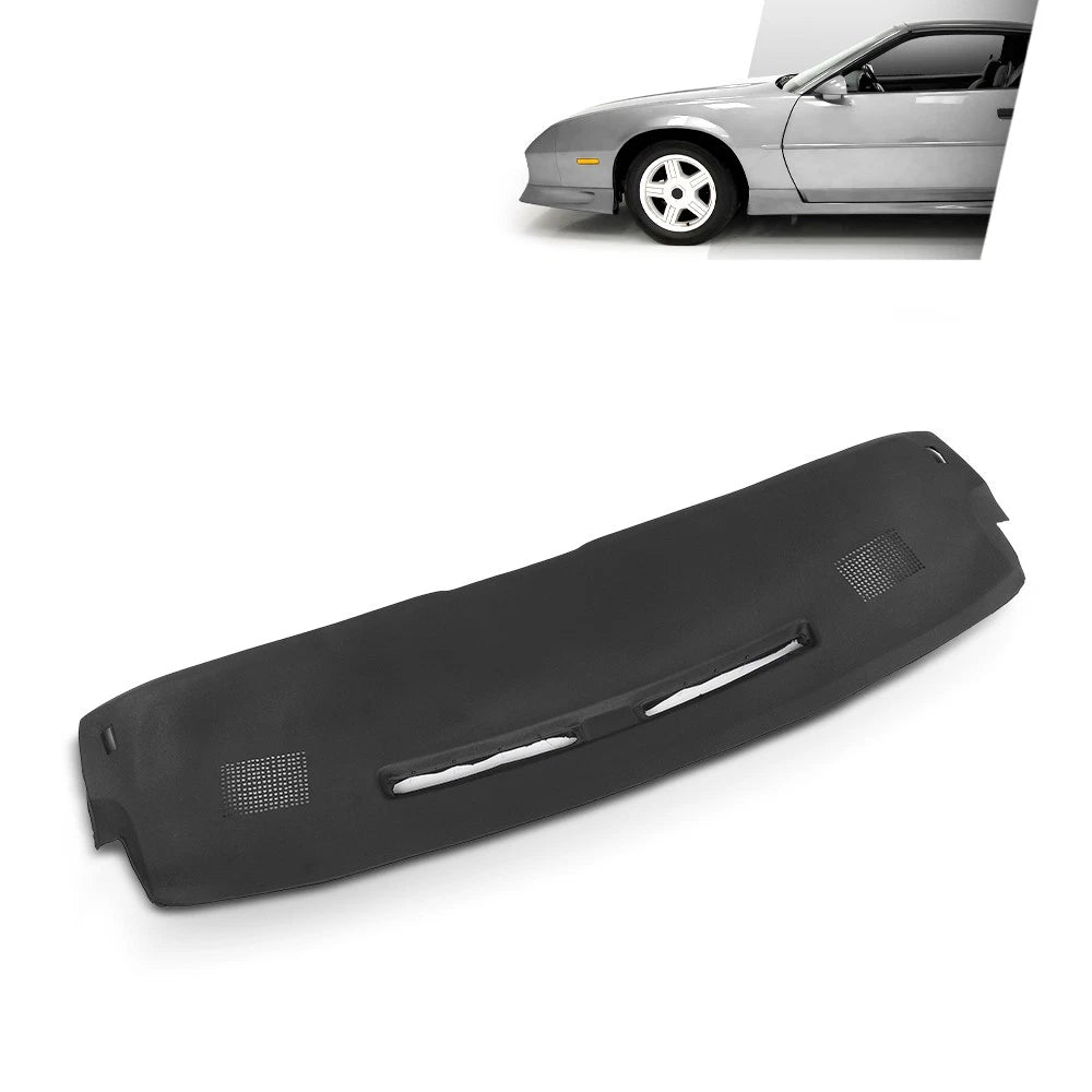 Dash Board Cover Overlay Cap for Chevrolet Camaro (1984–1992) Black TPE