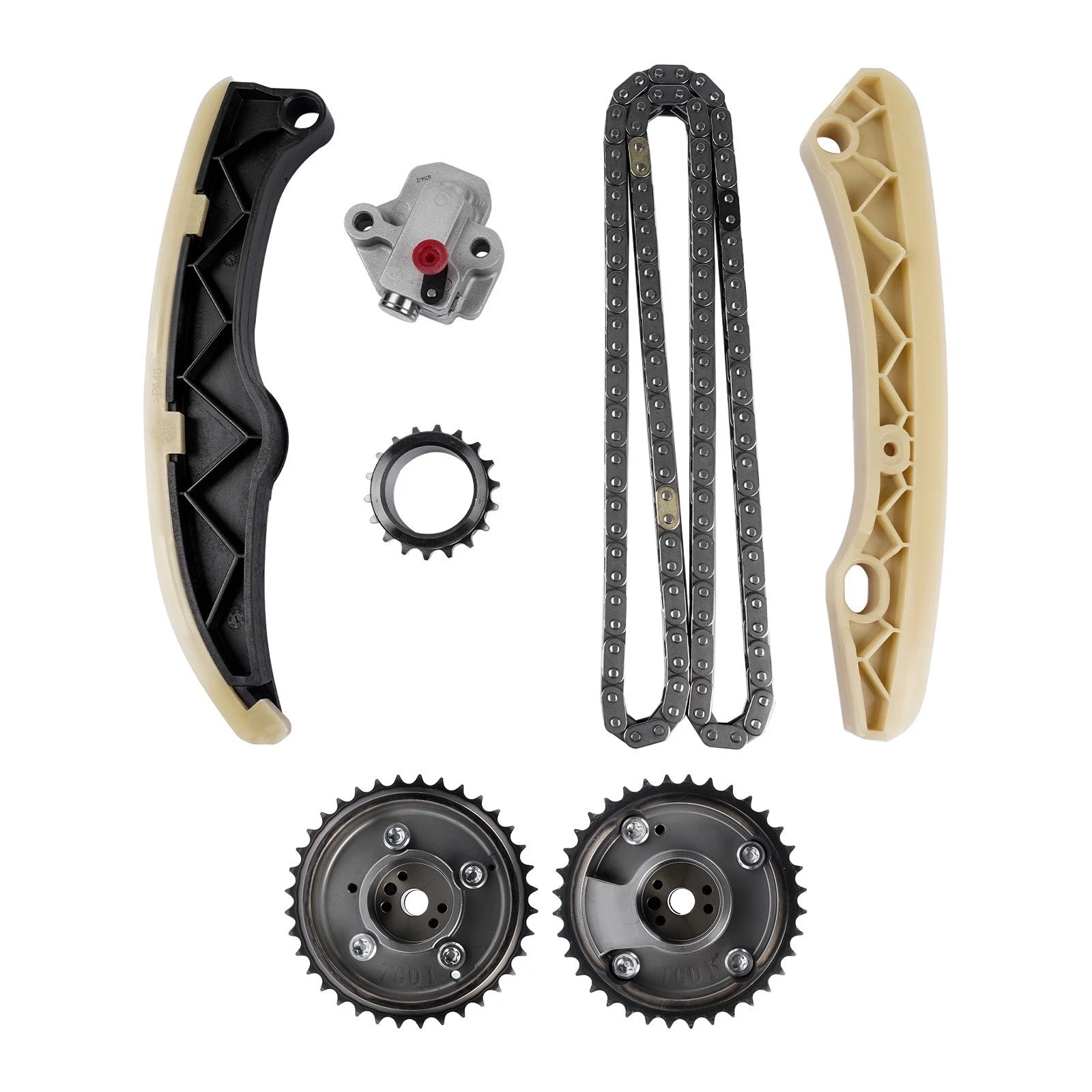 Timing Chain Kit & VVT Gears for Hyundai Elantra Tucson Kia Forte (2012–2021)