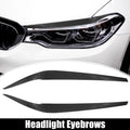 1 Pair Headlight Eye Lid Cover Sticker for BMW G30 530i 540i (2017–2022)